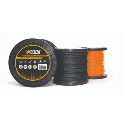 Hilo de corte cuadrado - Amarillo - Ø 3,3 mm - Bobina 183 m